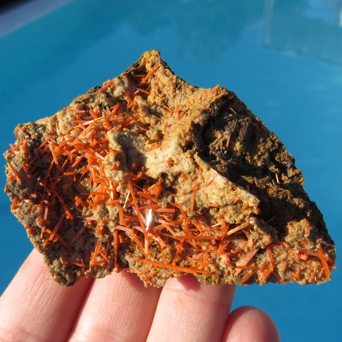 Minéraux crocoite rouge - crocoite,