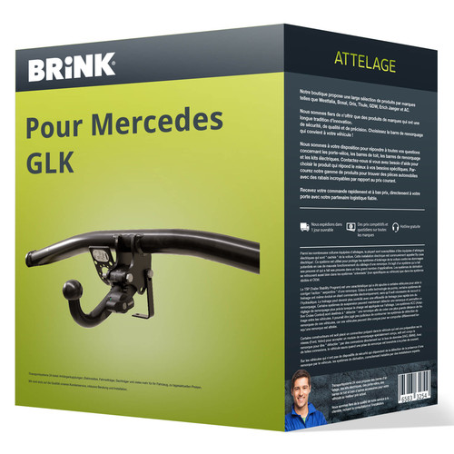 Attelage pour mercedes glk - pour,