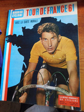 MIROIR DU CYCLISME n°6  06/1961 anquetil privat nencini lebaube tour de l avenir