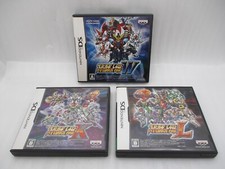 Nintendo DS Super Robot Wars K W L.3Games Set Japon Import Gundam Evangelion