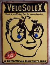 plaque métal vintage Solex