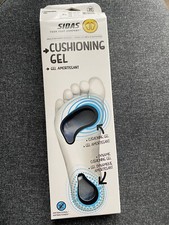 Sidas - Gel Coussin - Gel Semelle - Bleu - Taille: XL (44-45)