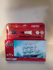 MAQUETTE AIRFIX STARTER SET BATEAU NAVIRE CUTTY SARK  1/590 NEUF AVEC PEINTURE