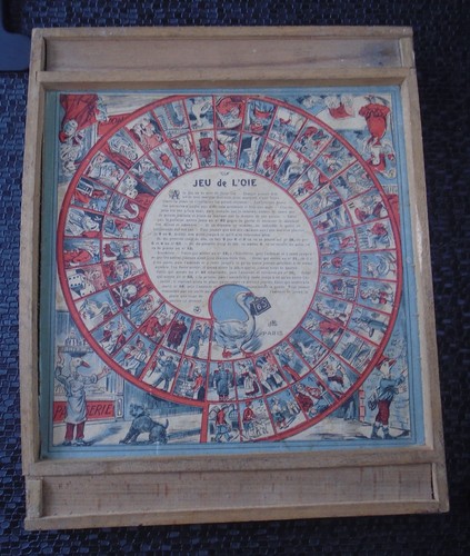 Ancien jeu oie jf - ancien, l'oie