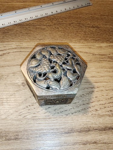 Ancienne boite noix - noix, de