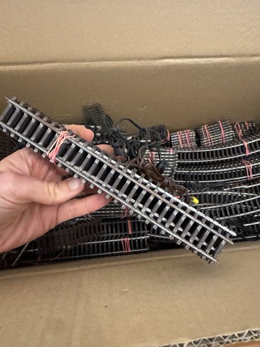 Lot rails courbes - ho, deux