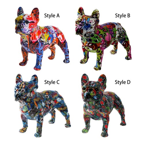 Bouledogue français statue - français,