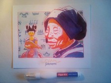 bd  CARTE dédicacée  de COSEY  FANTASMAGORIES