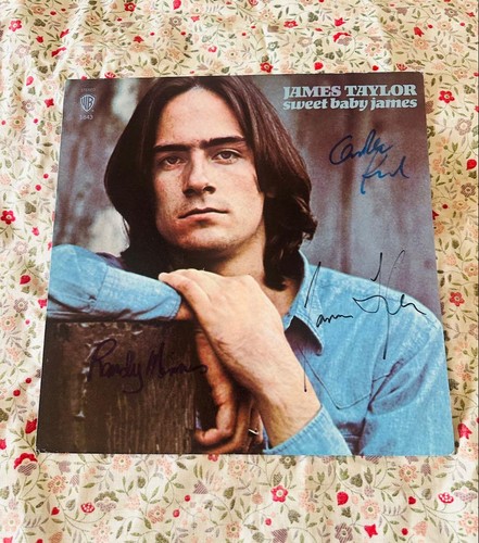 Disque vinyle dédicacé james - disque,