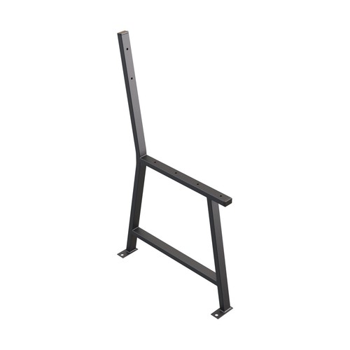 Pieds banc acier noir - de,