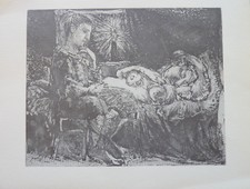 Pablo PICASSO (1881-1973) Lithographie 21x28cm 1956 Suite Vollard CAO