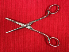 Christofle, Rare Paire De Ciseaux à Raisins En Métal Argenté 16,5 cm