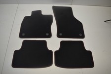 Original VW Golf 7 Tapis de Sol Tissu Noir Avec Couture Rouge 5G1863011D Vsf a5