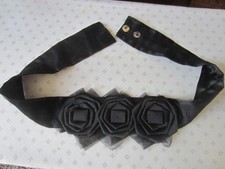 CEINTURE   en soie et ottoman originale  Haute couture