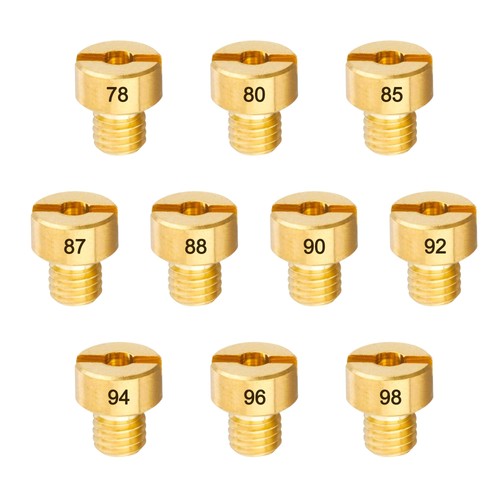 Carburetor main jet set - jet, 10