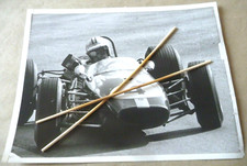 1960's Voiture Automobile Race Course F1 F3 D. HULME Photo Foto Presse Originale