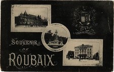 CPA Souvenir de ROUBAIX
