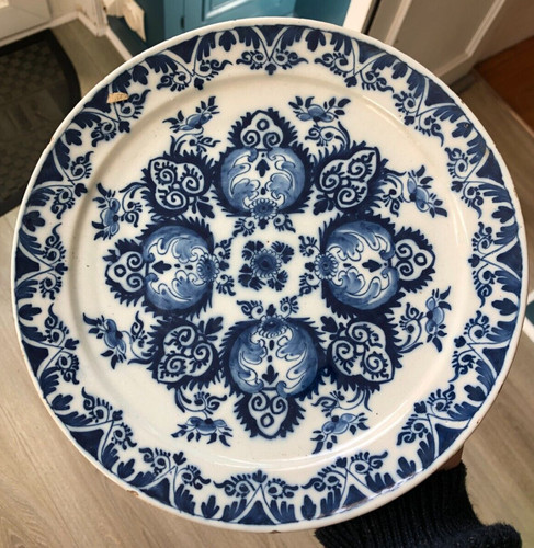 Belle assiette faïence delft - belle,
