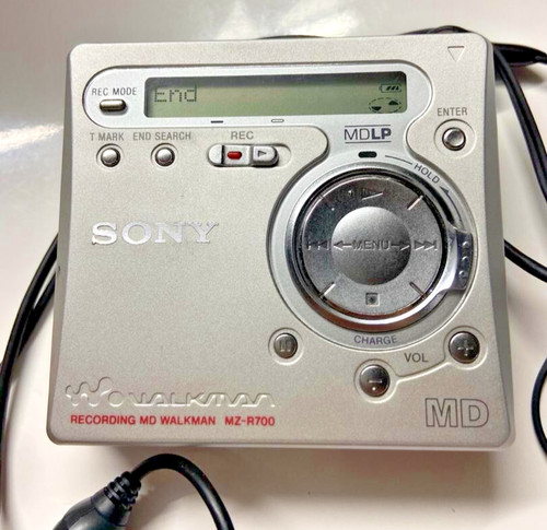 Walkman sony mz r700pc - md, sony®