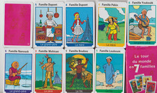 JEU DE 7 FAMILLES  : LE TOUR DU MONDE EN 7 FAMILLES