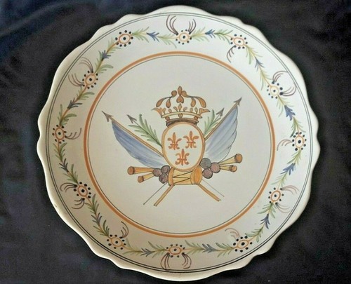 Assiette écu aux 3 - l'écu,