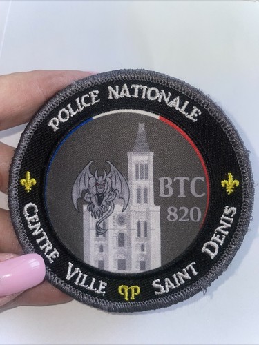 écusson police btc 820 - btc,