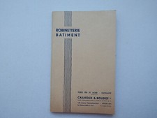 Ancien Catalogue ROBINETTERIE