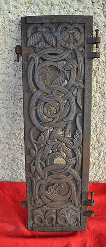 Belle porte ancienne fonte - belle,