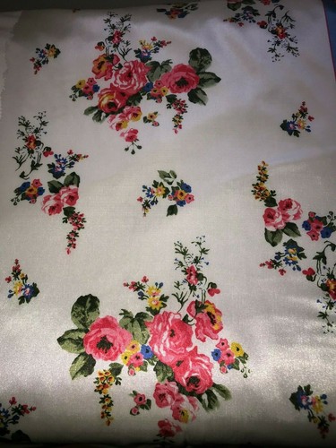 Tissu vintage satin - , décor