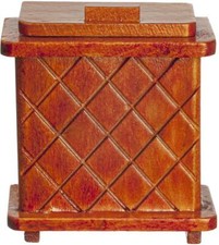 Panier À Linge En Bois De