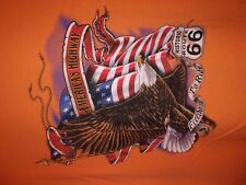 Sturgis Bike Rally 09 orange XL t shirt Route 66 Freedom to ride