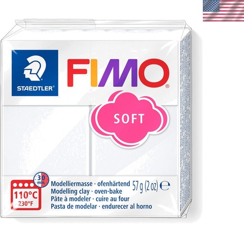 57g fimo soft white - soft, modeling
