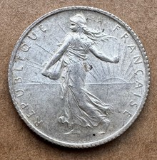 France 1914 franc - franc, silver