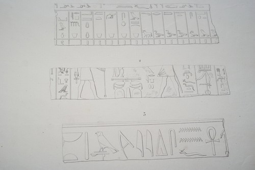 Gravure description egypte - gravure,