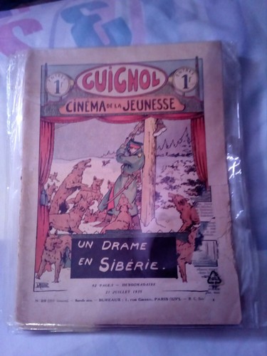 Revue ancienne guignol cinéma - ancienne,
