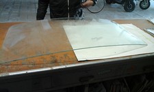 Pare-Brise Lambro Lambretta innocenti Largeur CM 102 X Hauteur CM 48,50