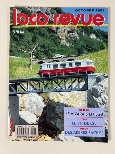Magazine loco revue 552 - magazine, n°552