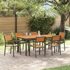 Ensemble de salle à manger pour jardin Ensemble de repas extérieur vidaXL vidaXL