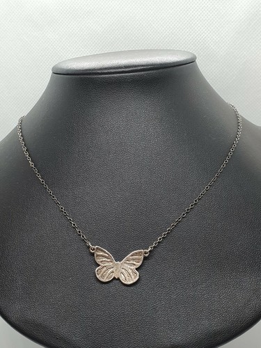 Collier argent 925 papillon - en,