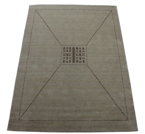 Tapis gabbeh beige - gabbeh, 100%
