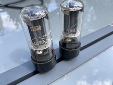 Paire 6L6G Haltron Tube NOS Neufs Lampes Amplis Radio Tubes Vintage