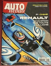 AUTOHEBDO Auto Hebdo 1517 19 Octobre 2005 Renault Alonso Chine F1 Loeb WRC Corse