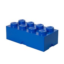 LEGO Boîte De Rangement 8, Bleu Éclatant