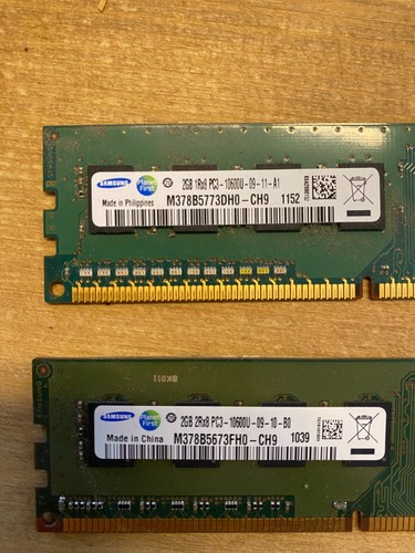 Barettes 2go ram ddr3 - 2,