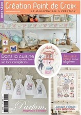 Création point de croix N°41 HS Les beaux jours Cuisine