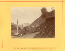 France, Village d'Oz (Rhône Alpes), Col du Sabot, les Aiguillettes, Col du 