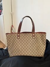Gucci GG Tote Bag Supreme - Beige and Marron/good condition