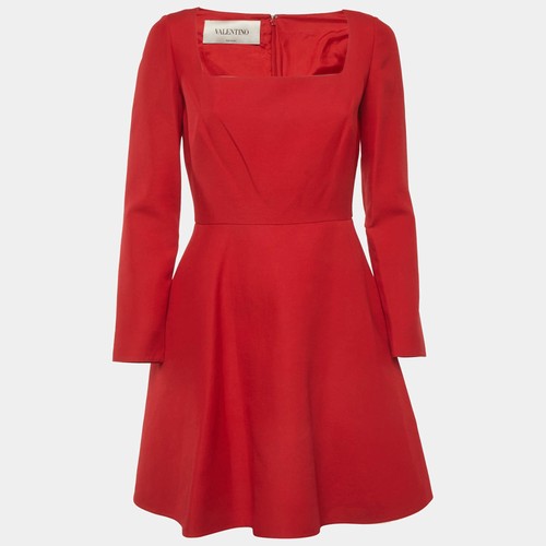 Mini robe évasée crêpe - robe,