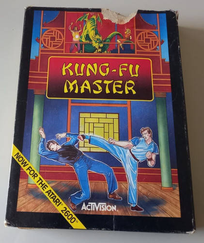 Jeu atari 2600 kung fu - atari, "kung-fu