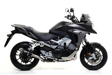 ARROW Tuyau D'Échappement GP2 Inox Noir Honda Crossrunner 800 2015-2016